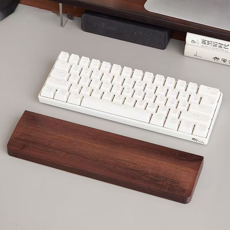 Wrist Rest Wood - Descanso de pulso de bambu para