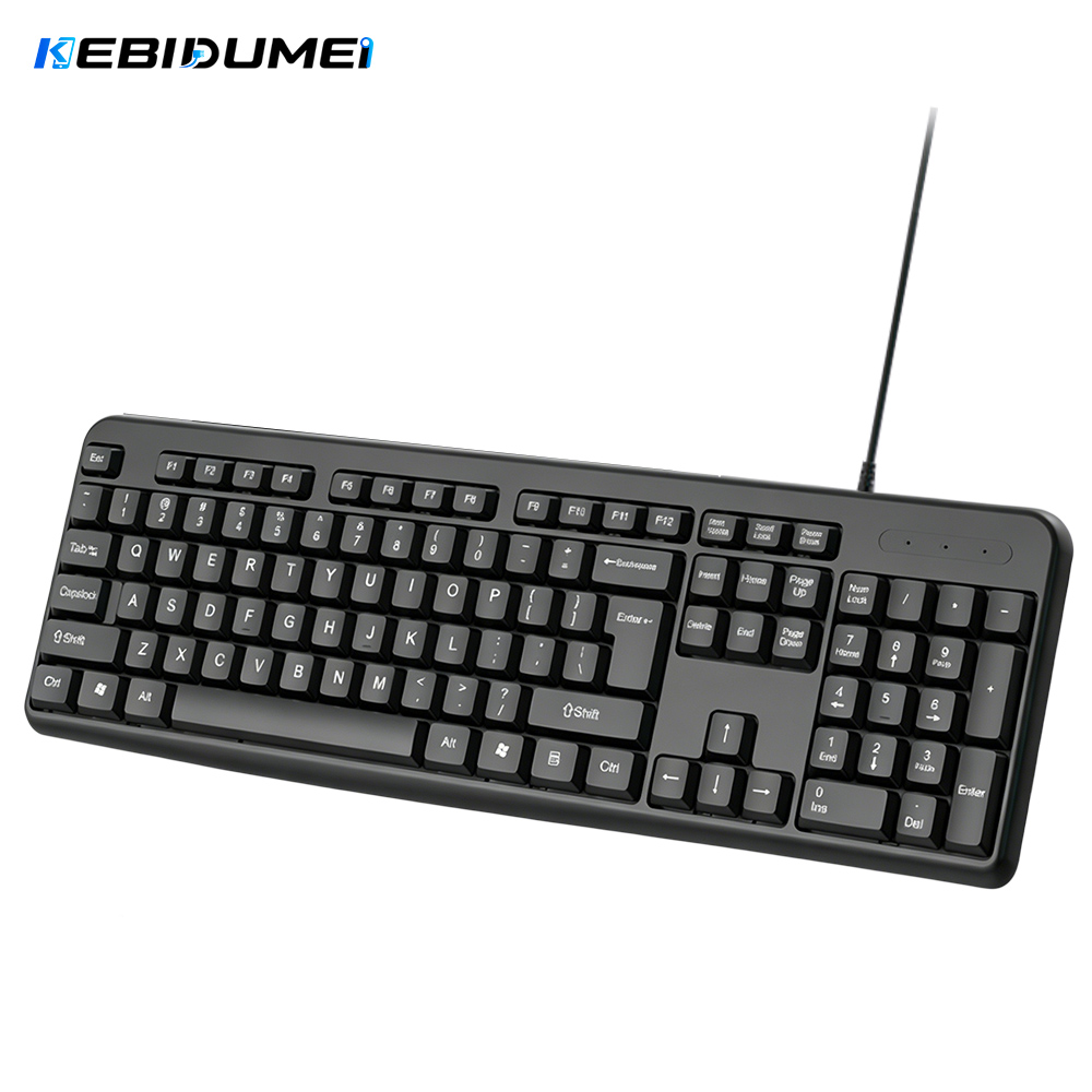 Gaming Keyboard Budget - Teclado USB com fio KEBIDUMEI, 104
