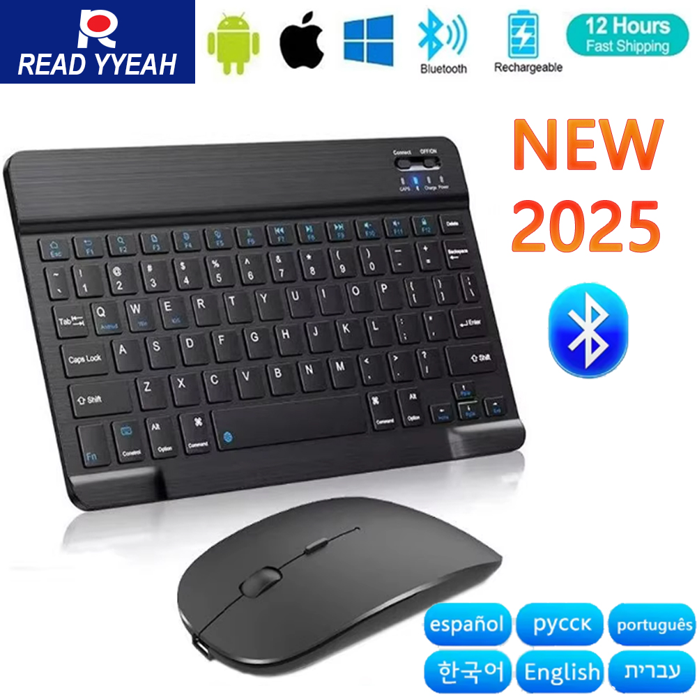 Gaming Keyboard Wireless - Novo 2025 bluetooth teclado sem fio