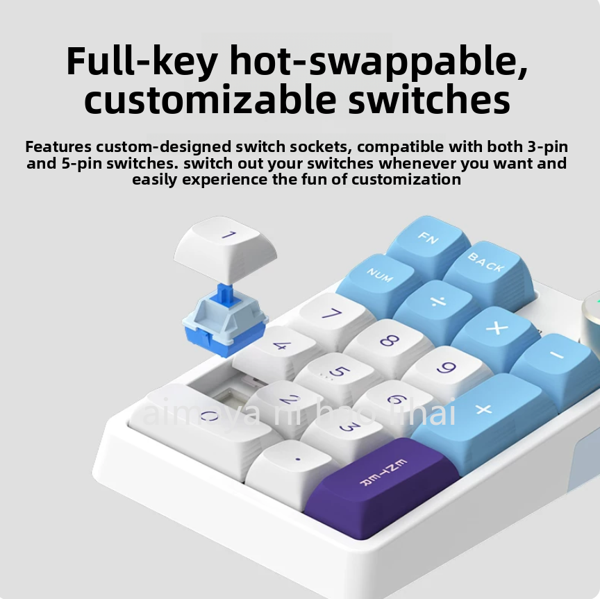 Gaming Keyboard Wireless - Teclado Mecânico Sem Fio Kzzi K20