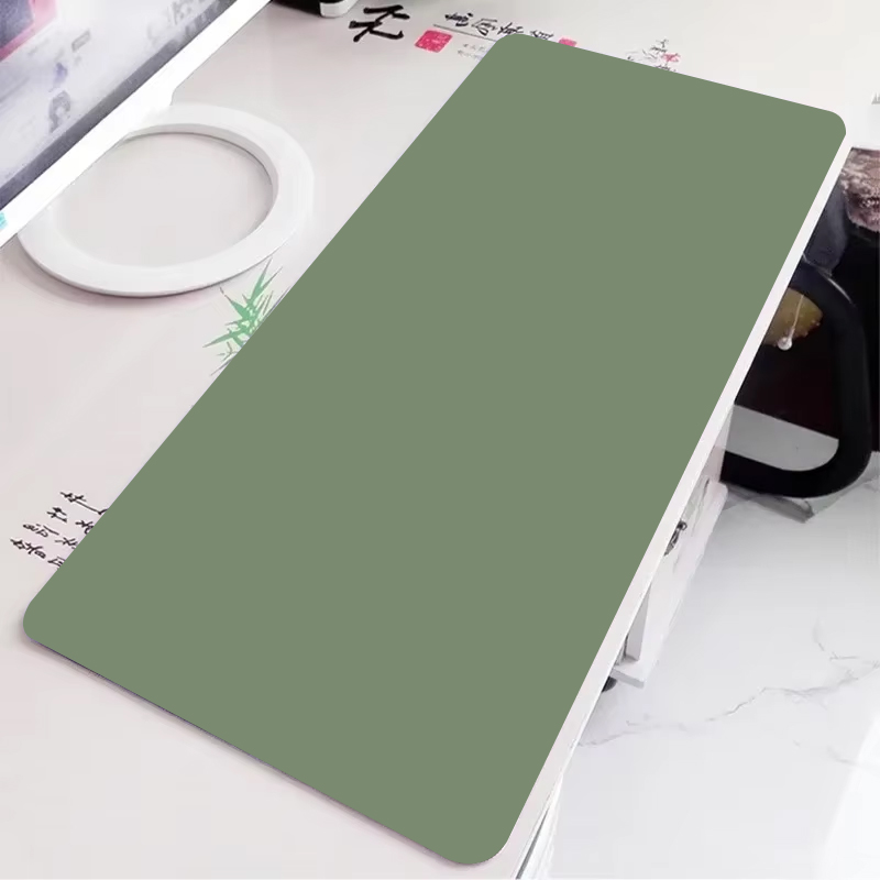 Gaming Keyboard High Ground - Sólido verde gaming mousepad grande simples