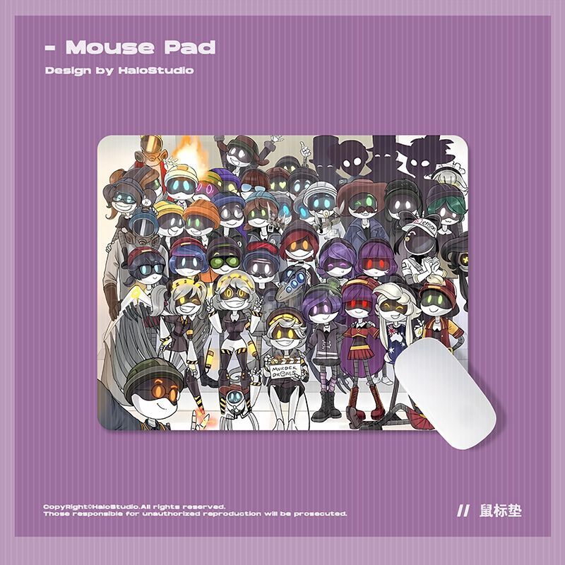 Gaming Keyboard And Mouse Pad - Mouse Pad Anime Murder Drones, Tapete