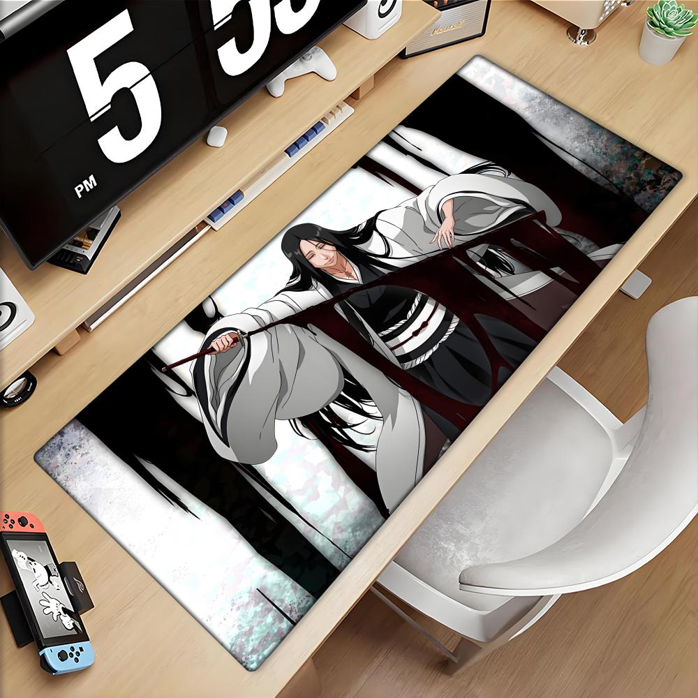 Gaming Keyboard High Ground - Grande mouse pad preto branco anime