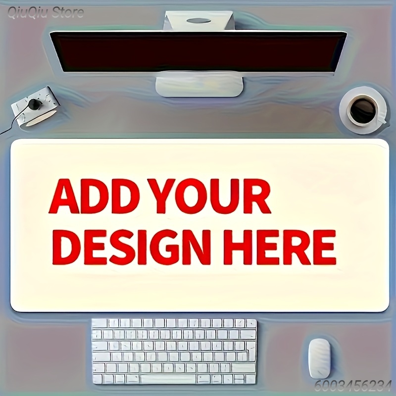 Gaming Keyboard And Mouse Pad - Mouse Pad Personalizado com Imagem, Tapete