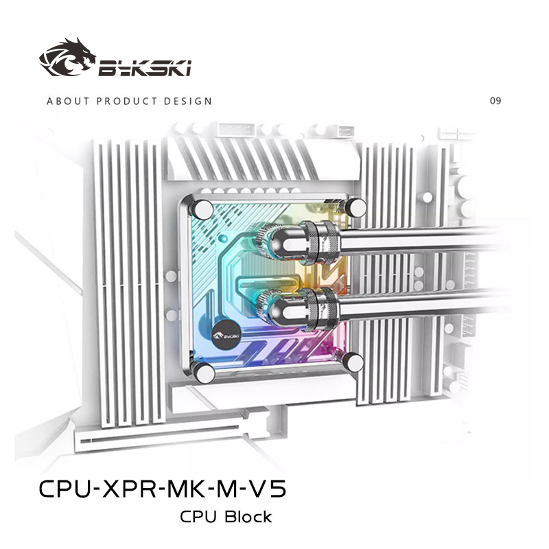 Amd Cpu Ryzen 7 - Bloco de CPU Bykski para INTEL