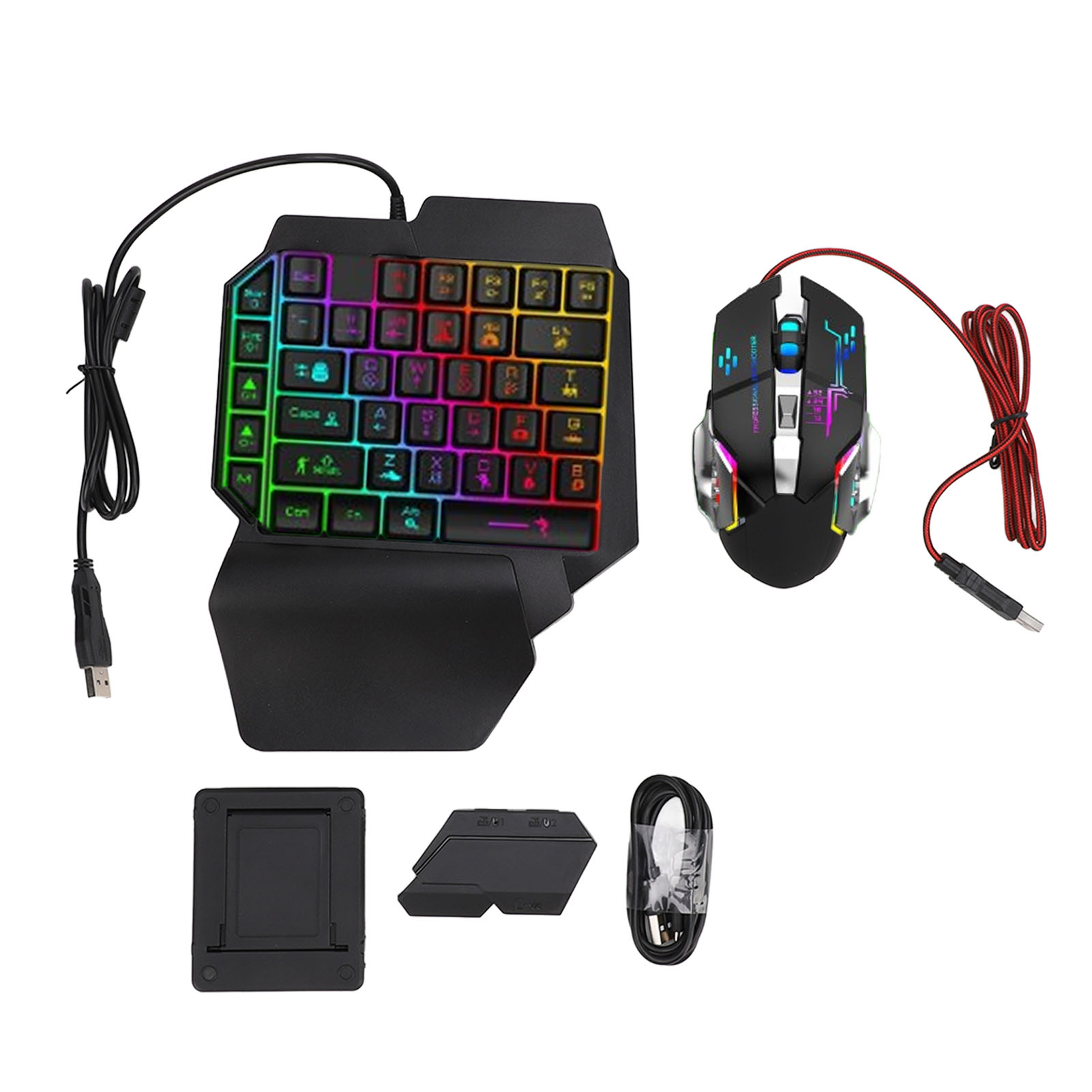 Gaming Keyboard Mouse Set - Conjunto de Conversor de Teclado e