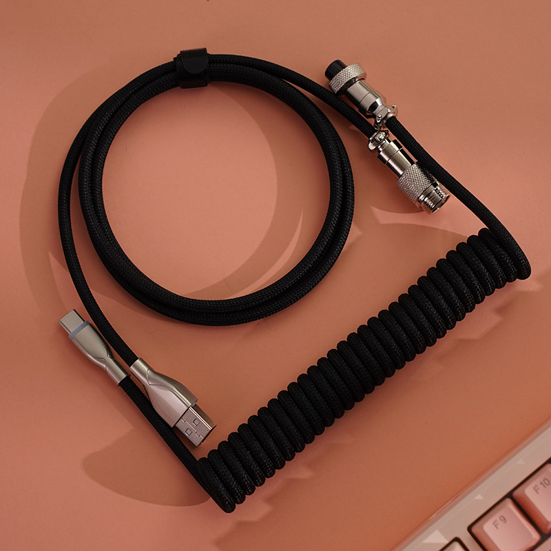 Gaming Keyboard Extension - Cabo USB Tipo C Aviador com