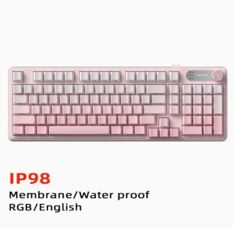 Gaming Keyboard Ip98 - Teclado Gamer Membrana com Fio IP98