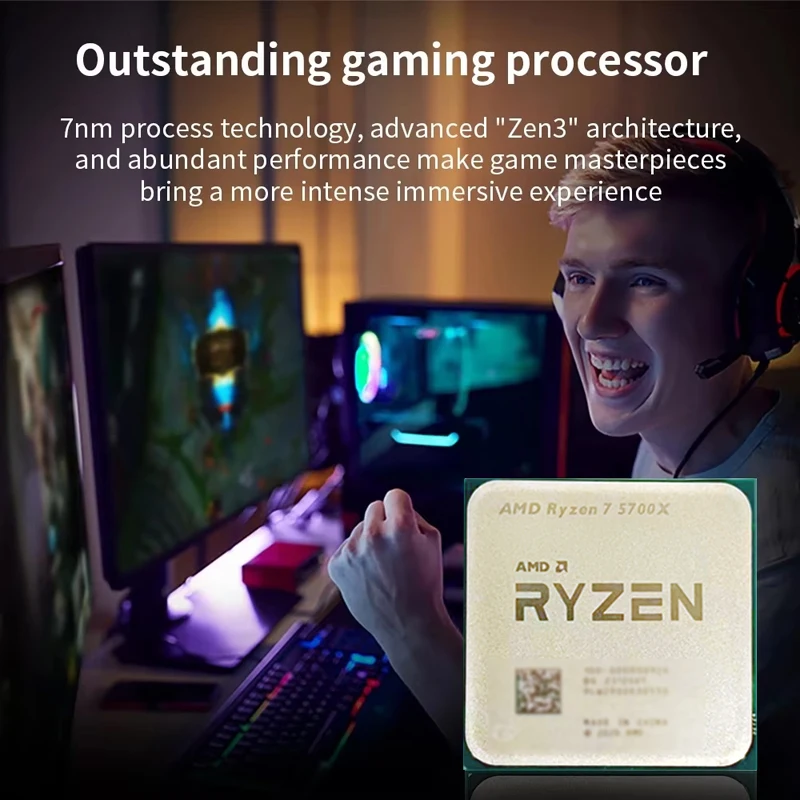 Amd Cpu Ryzen 7 - Processador AMD Ryzen 7 5700X, CPU