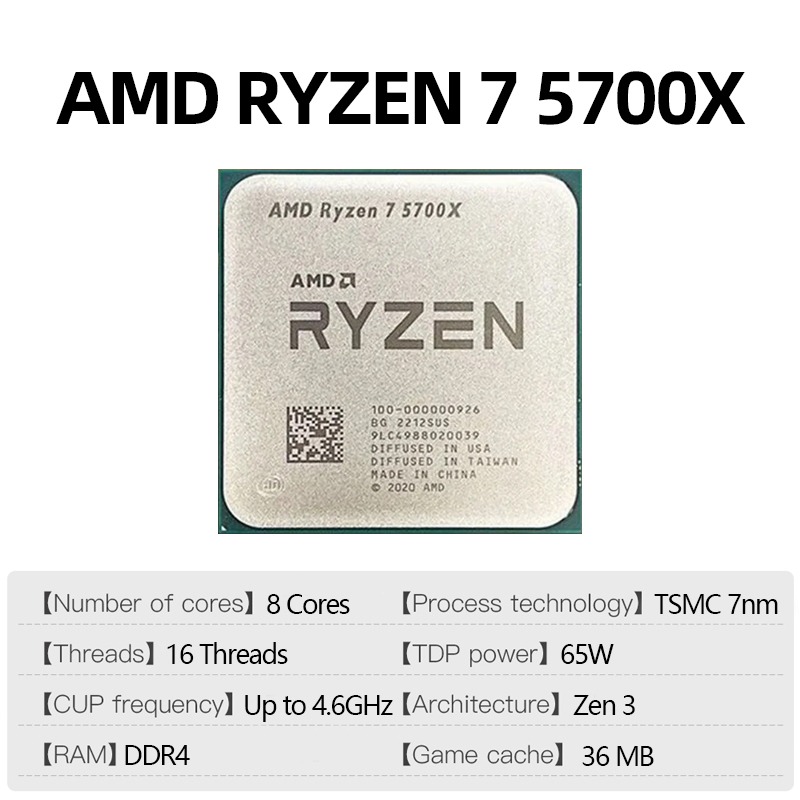 Processador de Desktop AMD Ryz - Amd Cpu Ryzen 7 avaliação e preço