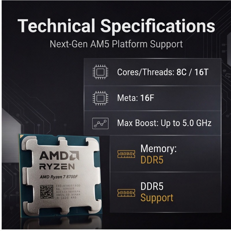 Processador Desktop de 16 Thre - Amd Cpu Ryzen 7 avaliação e preço