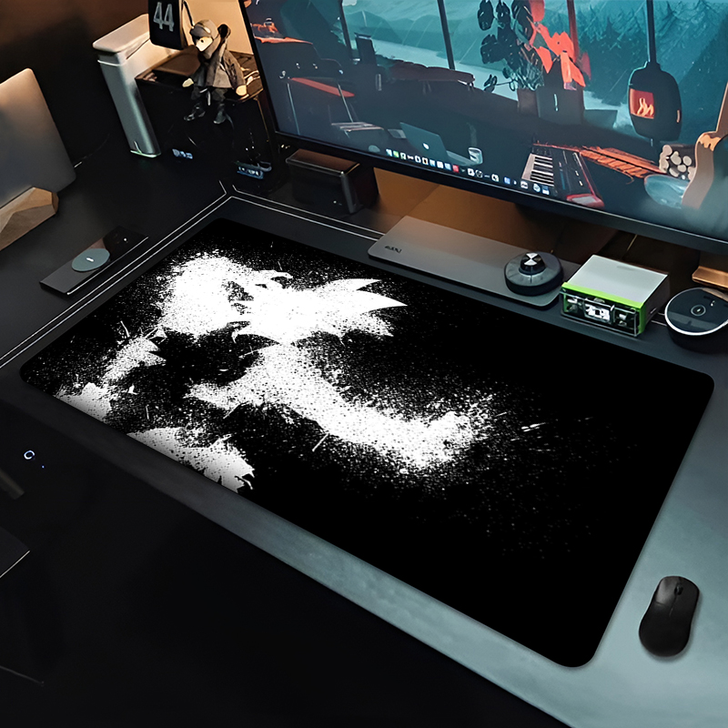 Mouse Pad Grande DBZ Black Ani - Gaming Keyboard En Mouse avaliação e preço