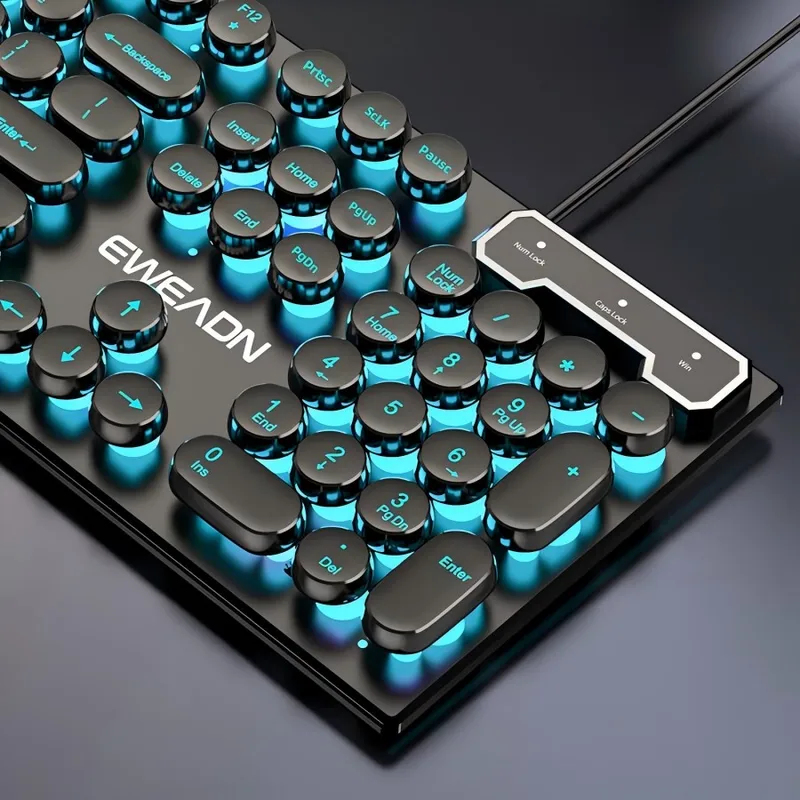 Conjunto de Teclado e Mouse co - Gaming Keyboard Wireless avaliação e preço