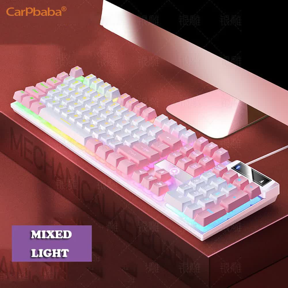 Carpbaba k500 104 teclas usb c - Gaming Keyboard Budget avaliação e preço