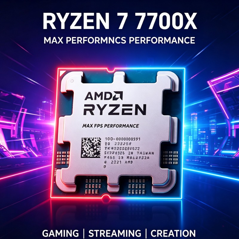 Processador AMD Ryzen 7 7700X  - Amd Cpu Ryzen 7 avaliação e preço