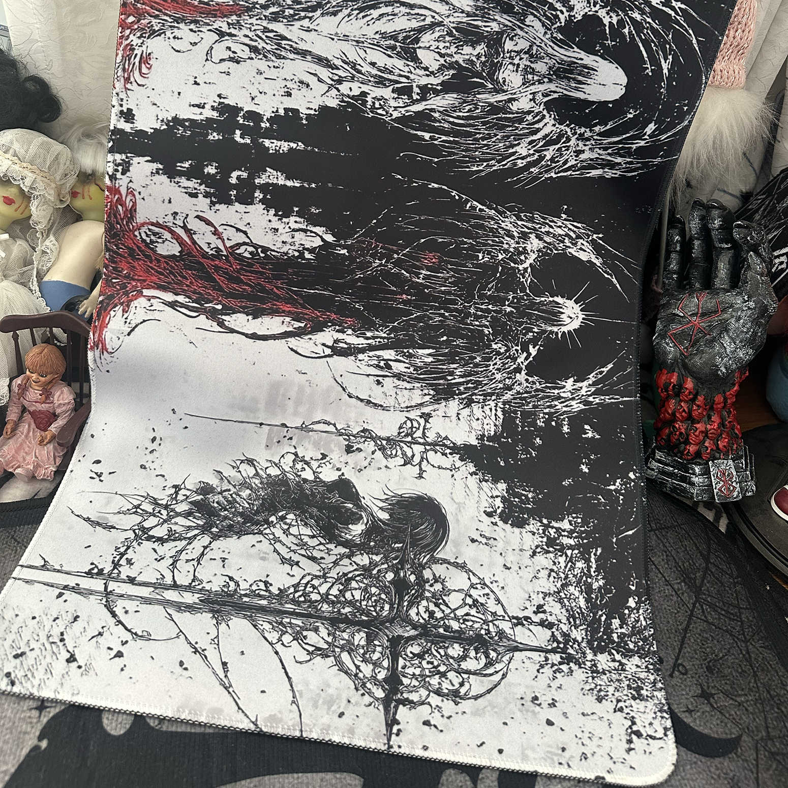 Tapete de borracha antiderrapa - Gaming Keyboard And Mouse Pad avaliação e preço