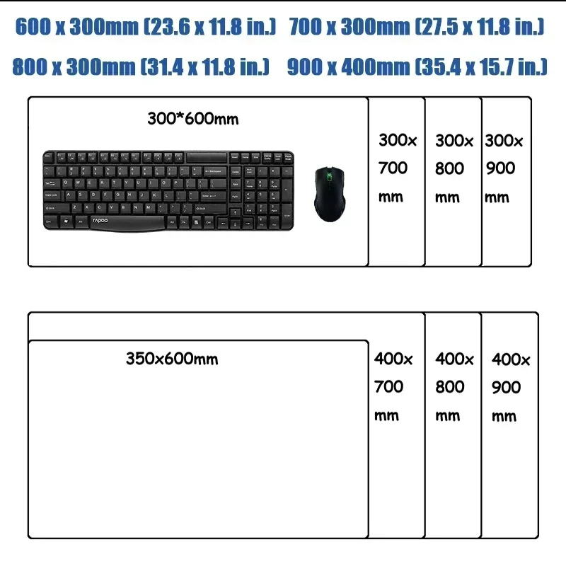Mousepad Antiderrapante CEspor - Gaming Keyboard And Mouse Pad avaliação e preço