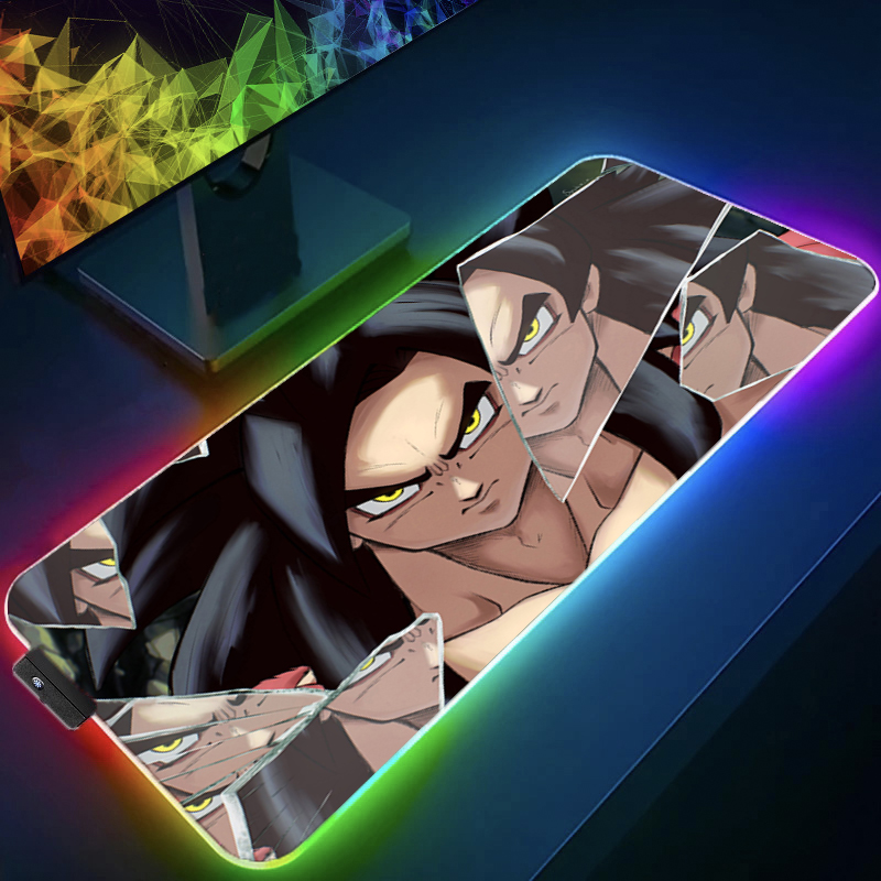 Mouse Pad LED Dragon Ball para - Gaming Keyboard En Mouse avaliação e preço