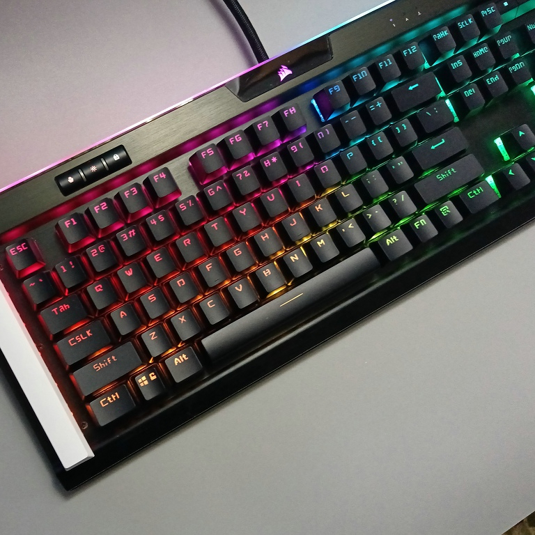 Corsair PBT Keycap transparent - Gaming Keyboard Corsair avaliação e preço