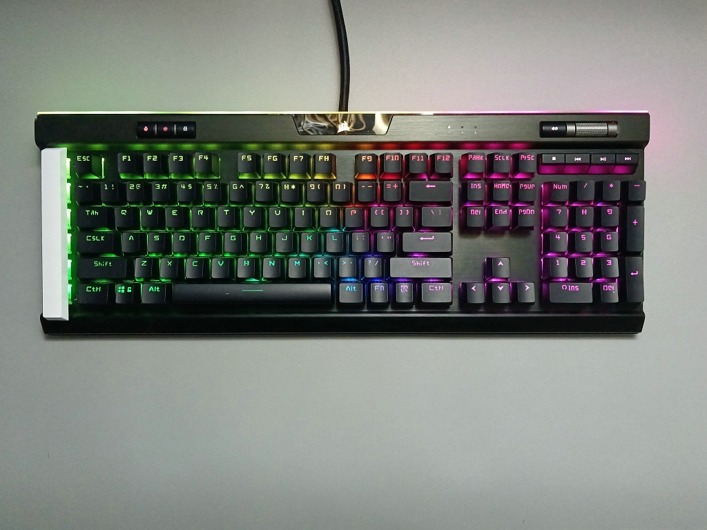 Corsair PBT Keycap transparent - Gaming Keyboard Corsair avaliação e preço