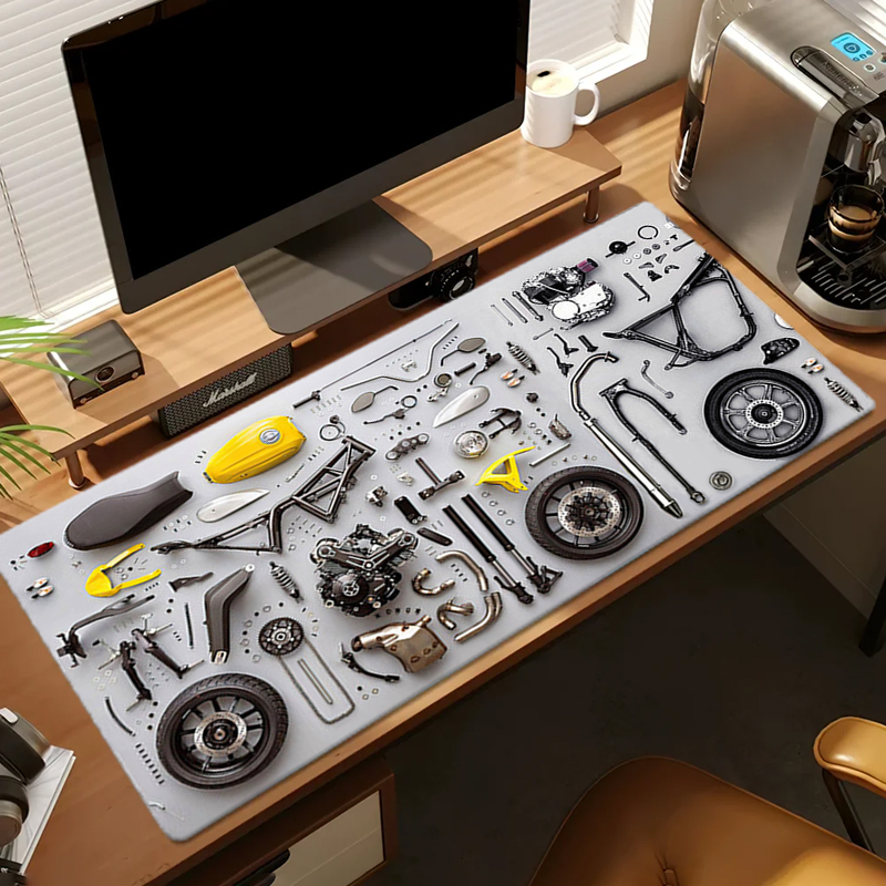 Diagrama de Desmontagem do Mou - Gaming Keyboard And Mouse Pad avaliação e preço