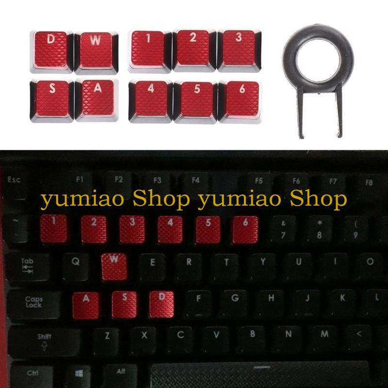 587B 10 unidades teclas duráve - Gaming Keyboard Corsair avaliação e preço