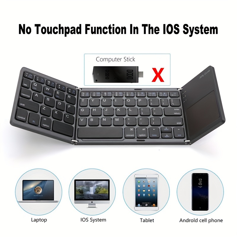 Teclado Bluetooth Dobrável MRS - Gaming Keyboard Budget avaliação e preço