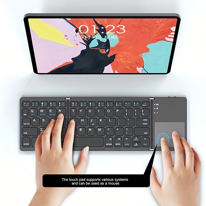 Teclado Bluetooth Dobrável MRS - Gaming Keyboard Budget avaliação e preço